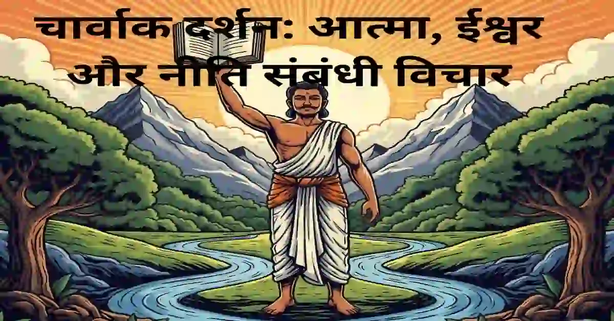 Read more about the article चार्वाक दर्शन: आत्मा, ईश्वर और नीति संबंधी विचार