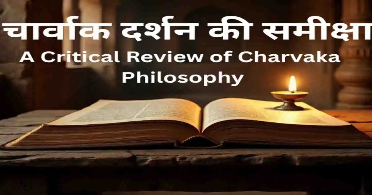 Read more about the article चार्वाक दर्शन की समीक्षा: A Critical Review of Charvaka Philosophy